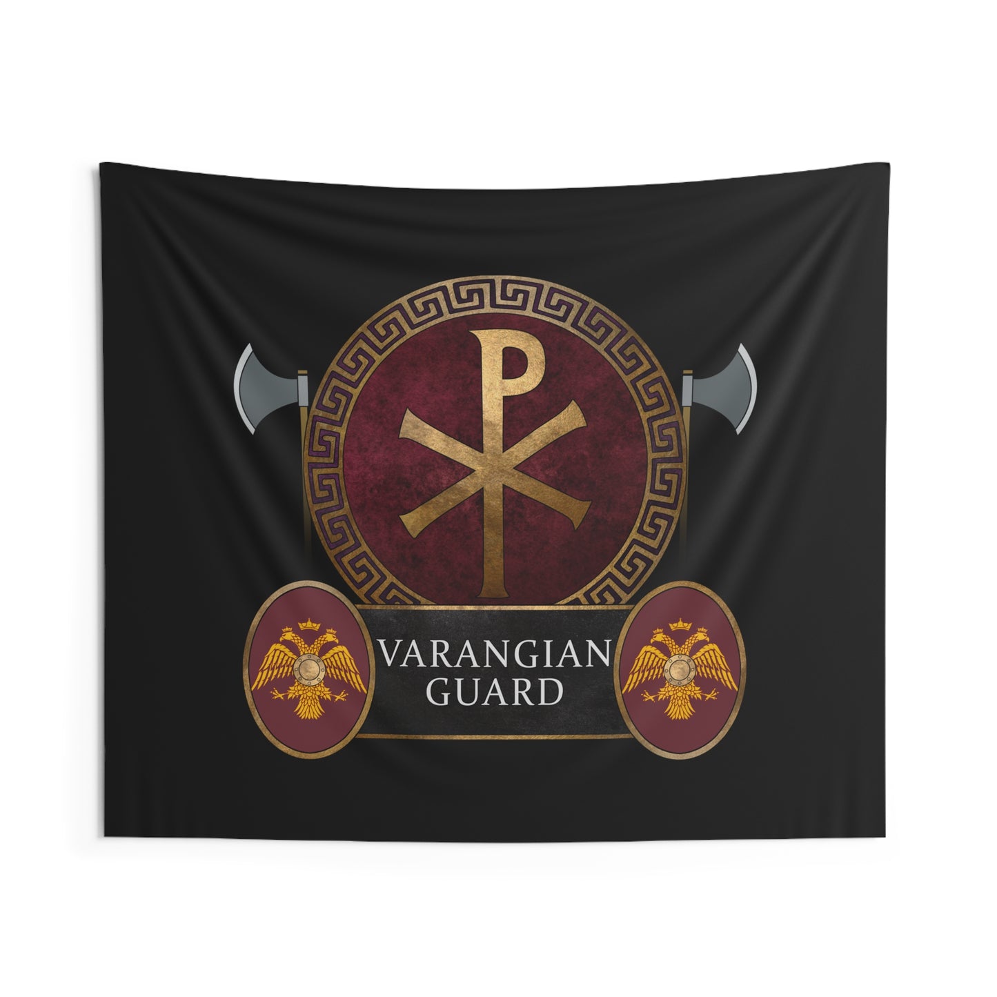 Varangian Guard -  Byzantine Empire Army Indoor Wall Tapestry 60" x 50"