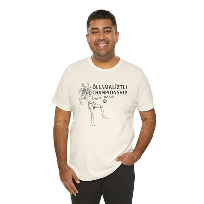 Ollamaliztli Championship - Mesoamerican Ballgame T-Shirt