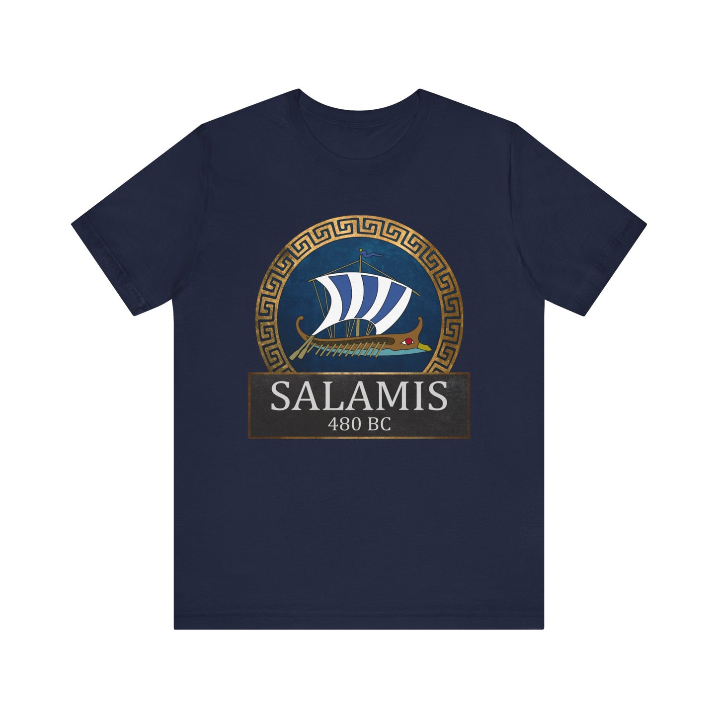 The Battle of Salamis 480 BC - Ancient Greece History T-shirt