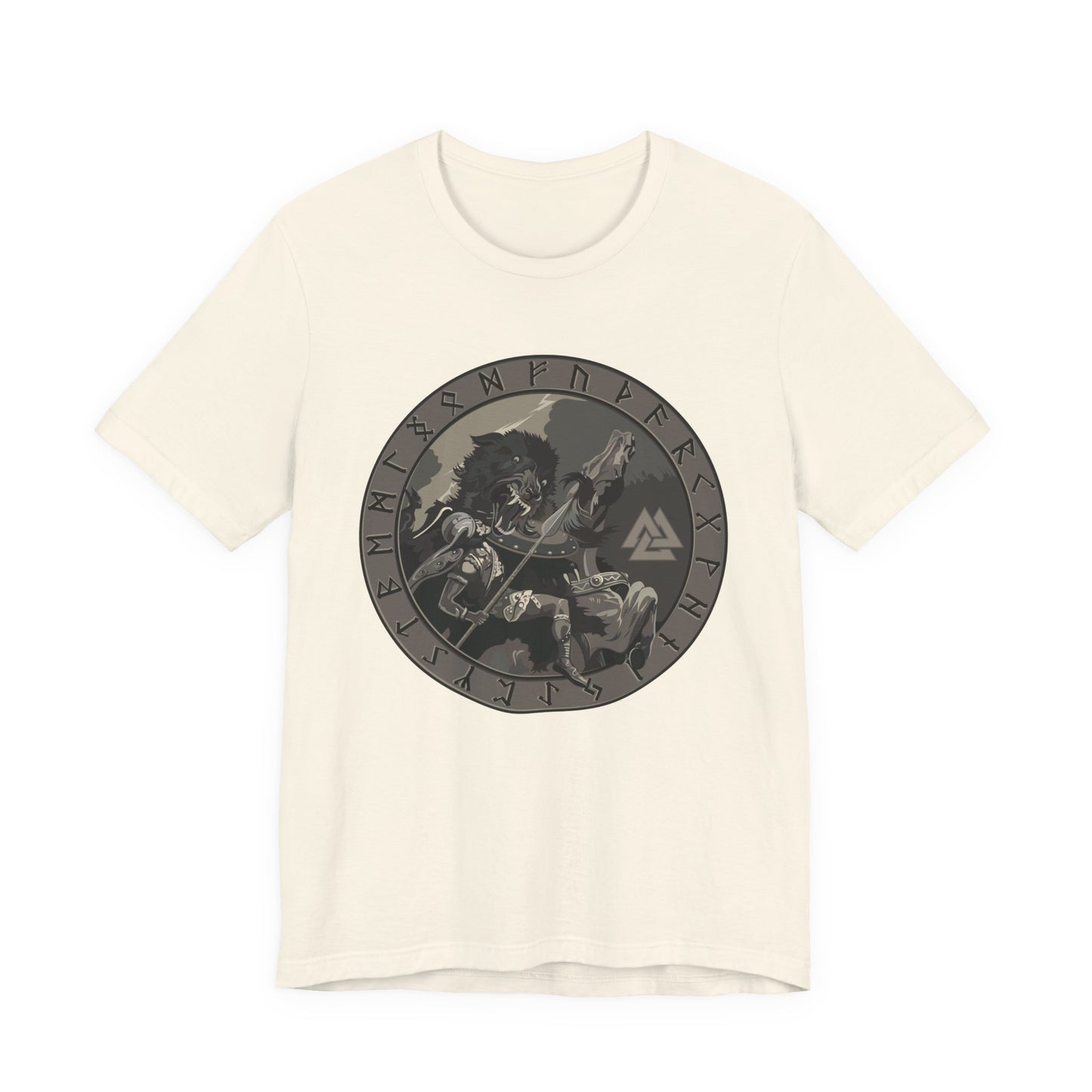 Odin vs Fenrir Ragnarok T-Shirt