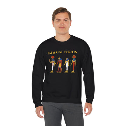 I'm a Cat Person Sweatshirt