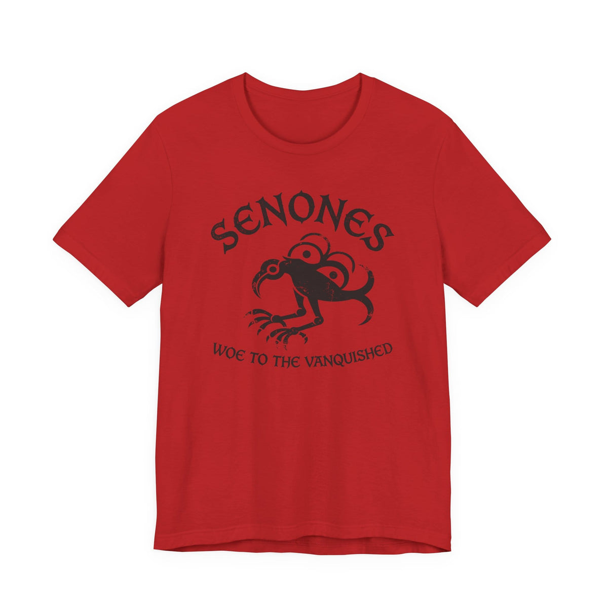 Red / S Senones Gallic Tribe T-Shirt