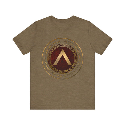 Sparta Battle of Thermopylae Epitaph T-Shirt