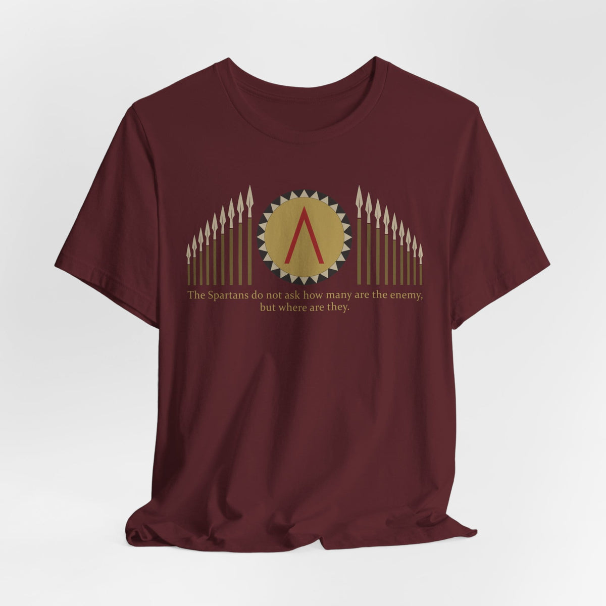 Spartans Plutarch Quote T-Shirt