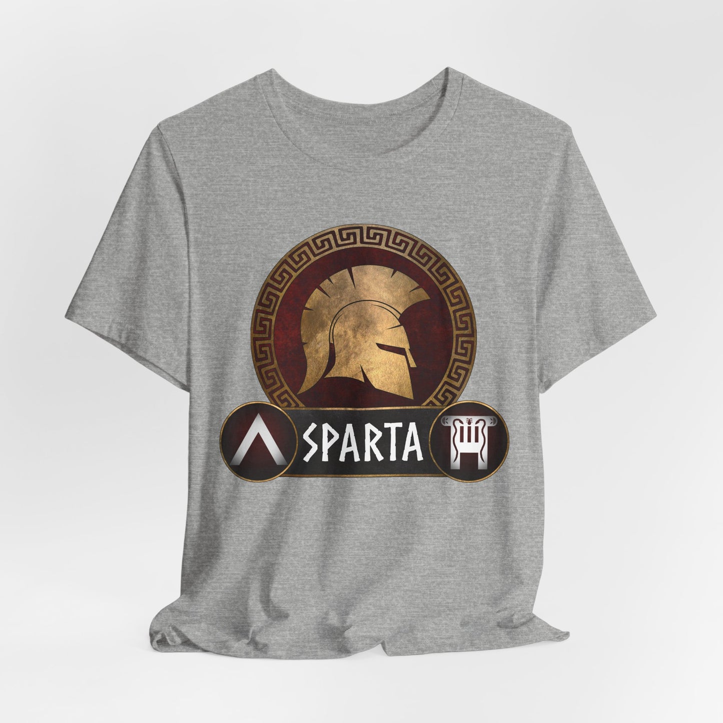 Sparta - Spartan Helmet and Shields T-Shirt