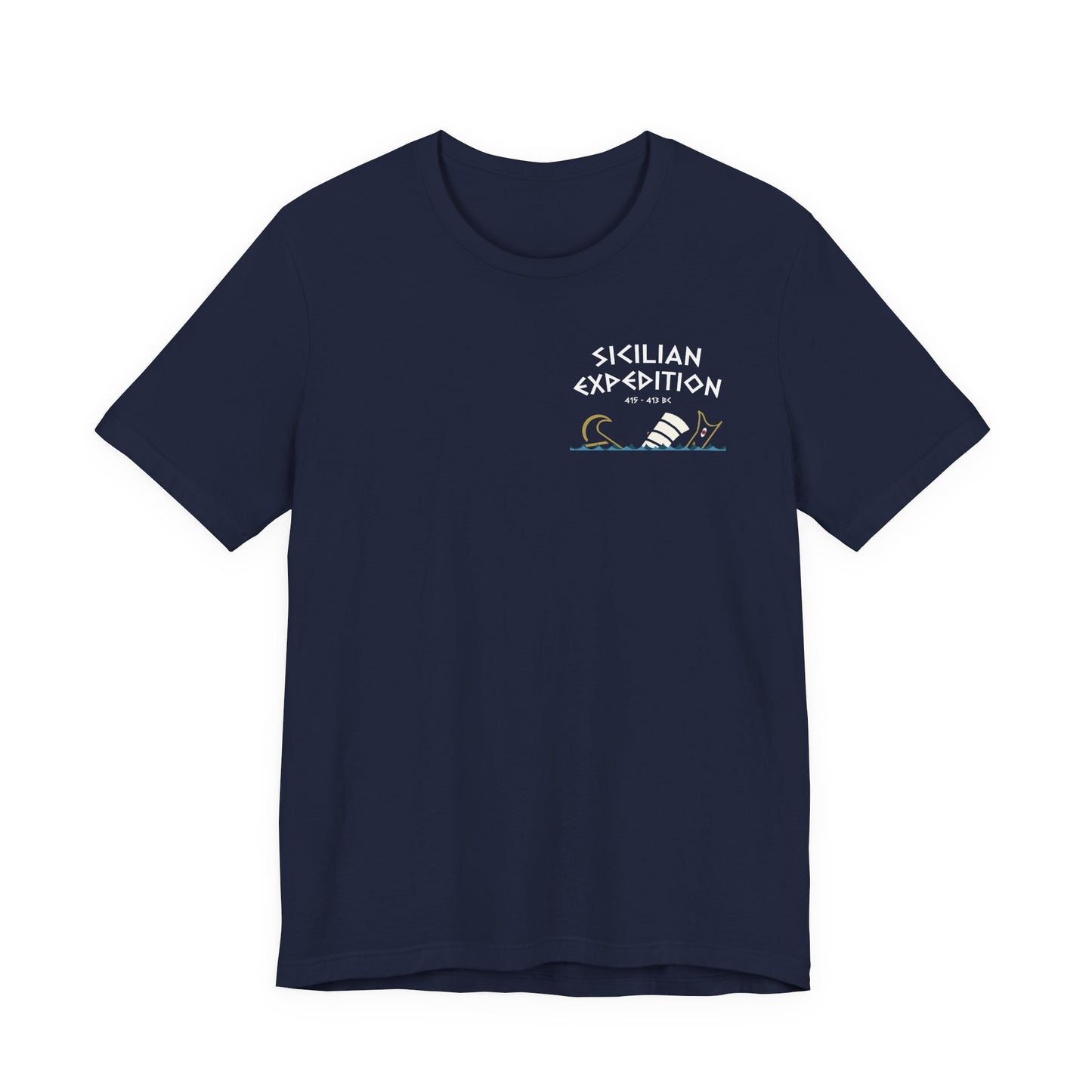 Athens Sicilian Expedition Double Sided T-Shirt