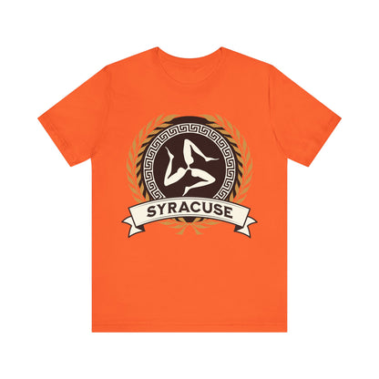 Syracuse Ancient Greek City-State - Polis of Syracuse Symbol - Syracusan History - T-shirt