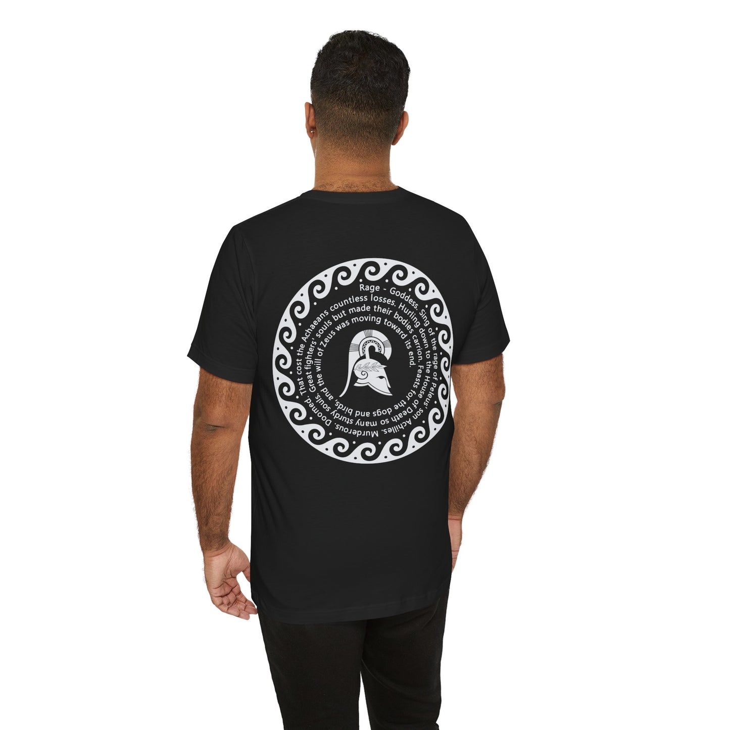The Iliad - Double Sided T-Shirt