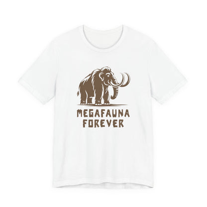 White / S Megafauna Forever T-Shirt