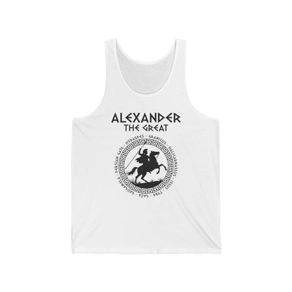 Alexander the Great Battles Tank Top
