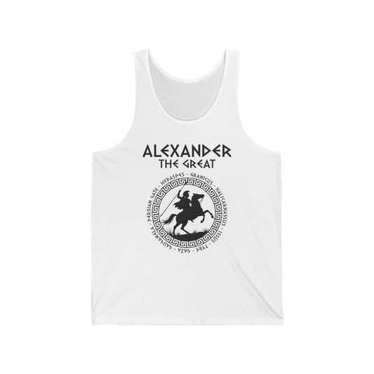 Alexander the Great Battles Tank Top