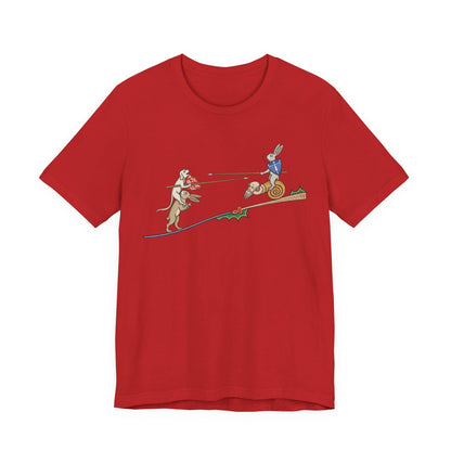 Red / S Medieval Marginalia T-Shirt