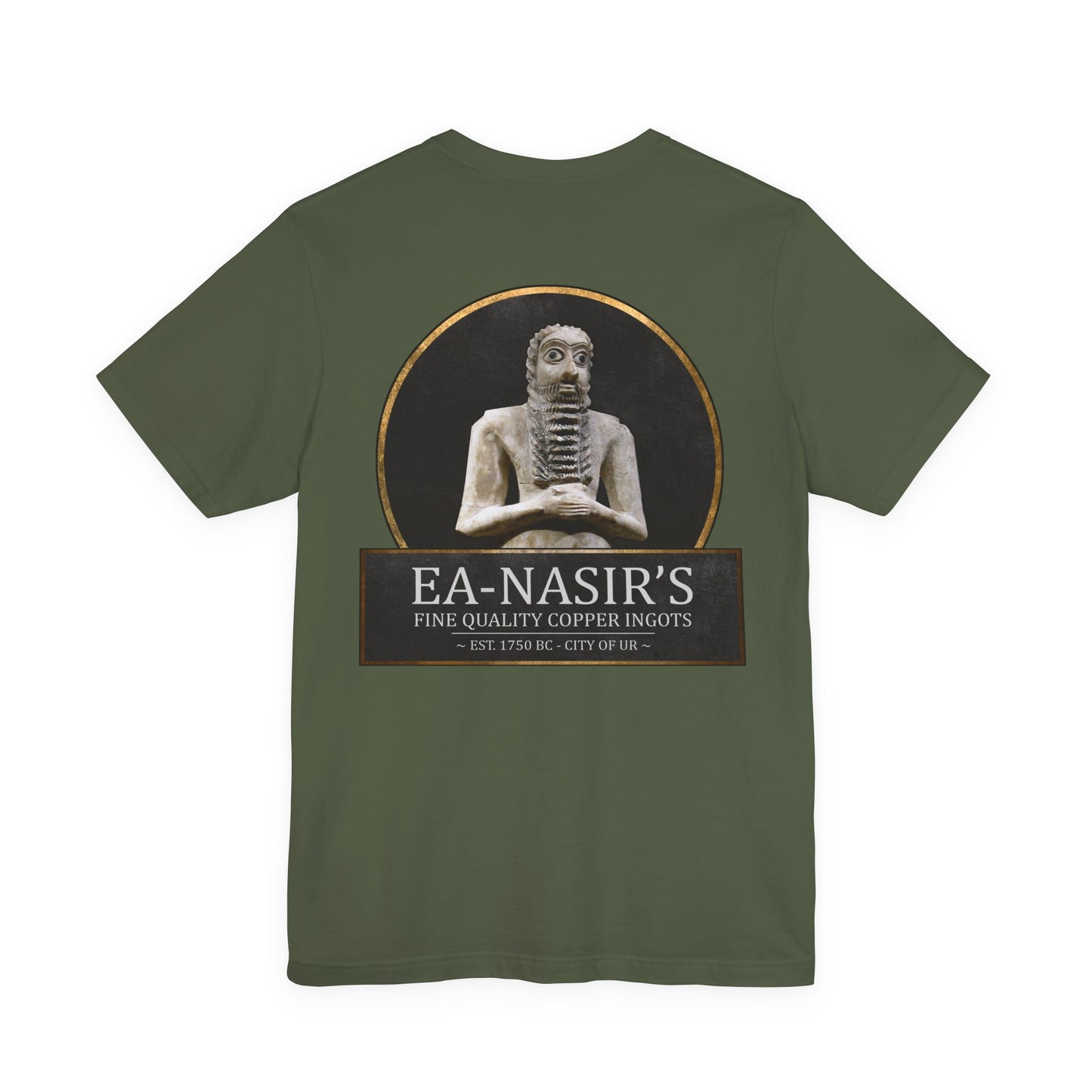 Ea-Nasir's Fine Quality Copper Ingots - Double Sided T-Shirt