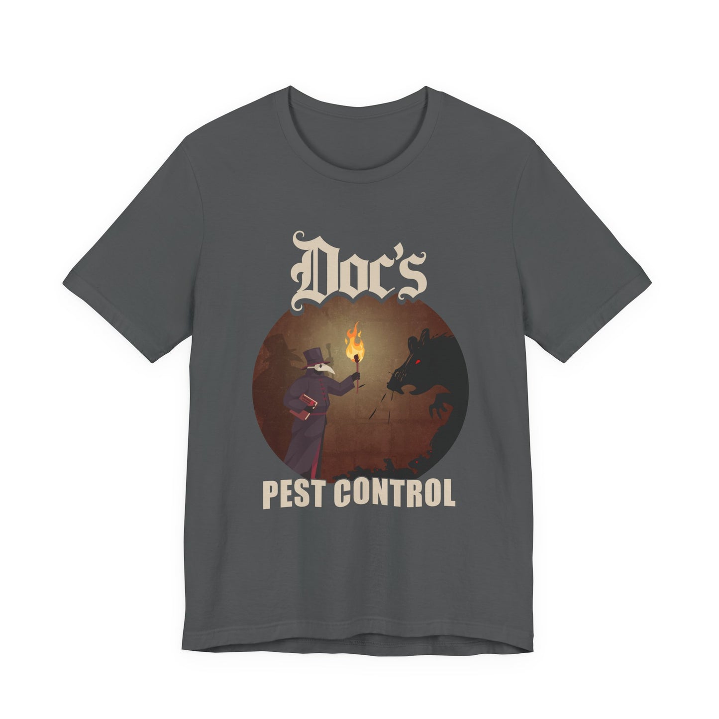 Doc's Pest Control - Black Death T-Shirt