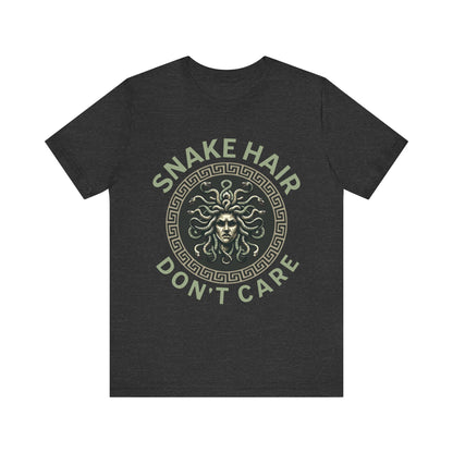Snake Hair Don't Care Medusa T-Shirt