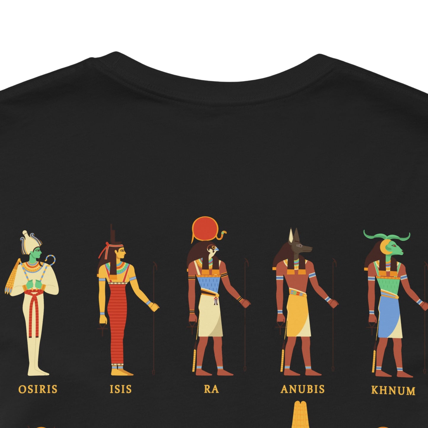 Egyptian Gods Double Sided T-Shirt