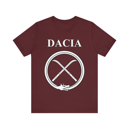 Dacia Ancient Dacian Draco and Falx Symbol T-Shirt