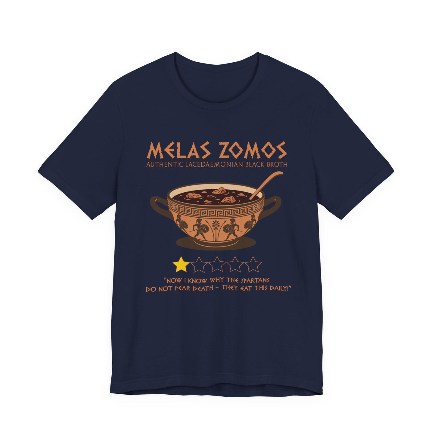 Spartan Melas Zomos 1 Star Review T-Shirt