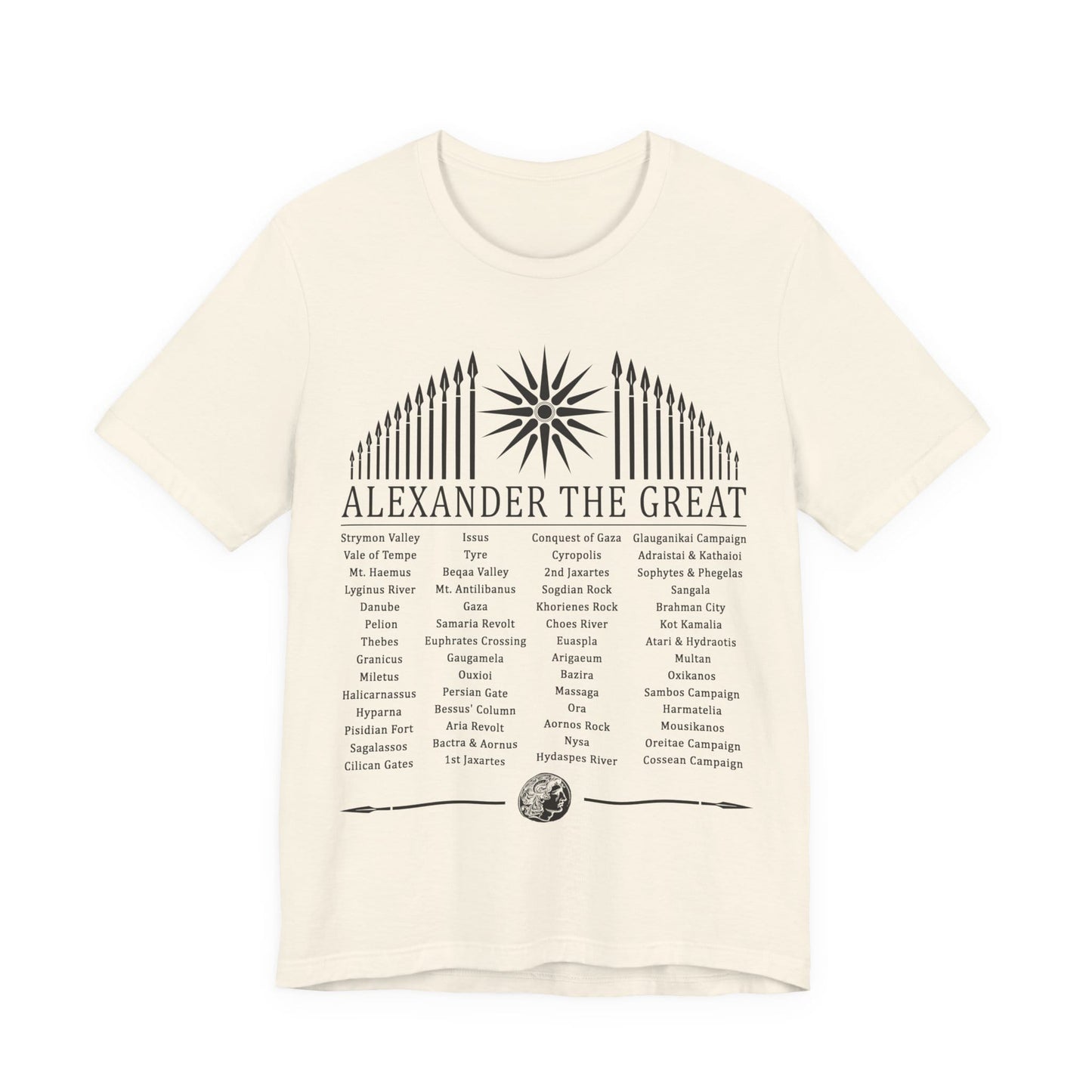 Alexander Campaign and Battles T-Shirt