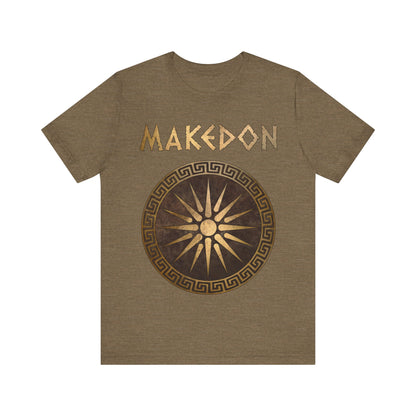 Ancient Makedon Shield Alexander the Great T-Shirt
