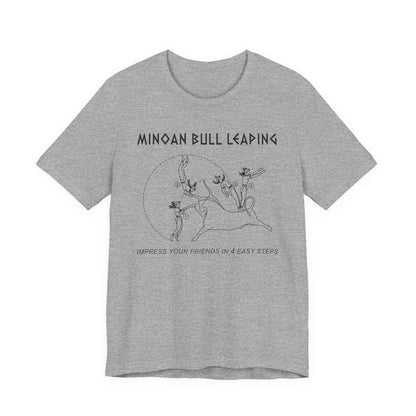 Minoan Bull Leaping 4 Easy Steps T-Shirt