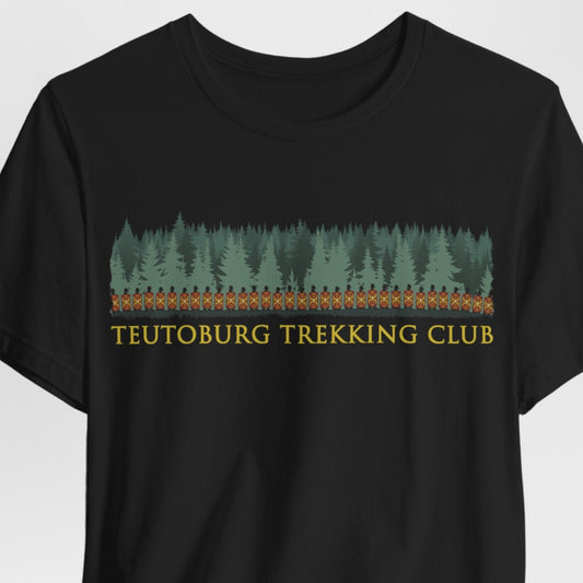 Teutoburg Trekking Club - Funny Roman History T-Shirt