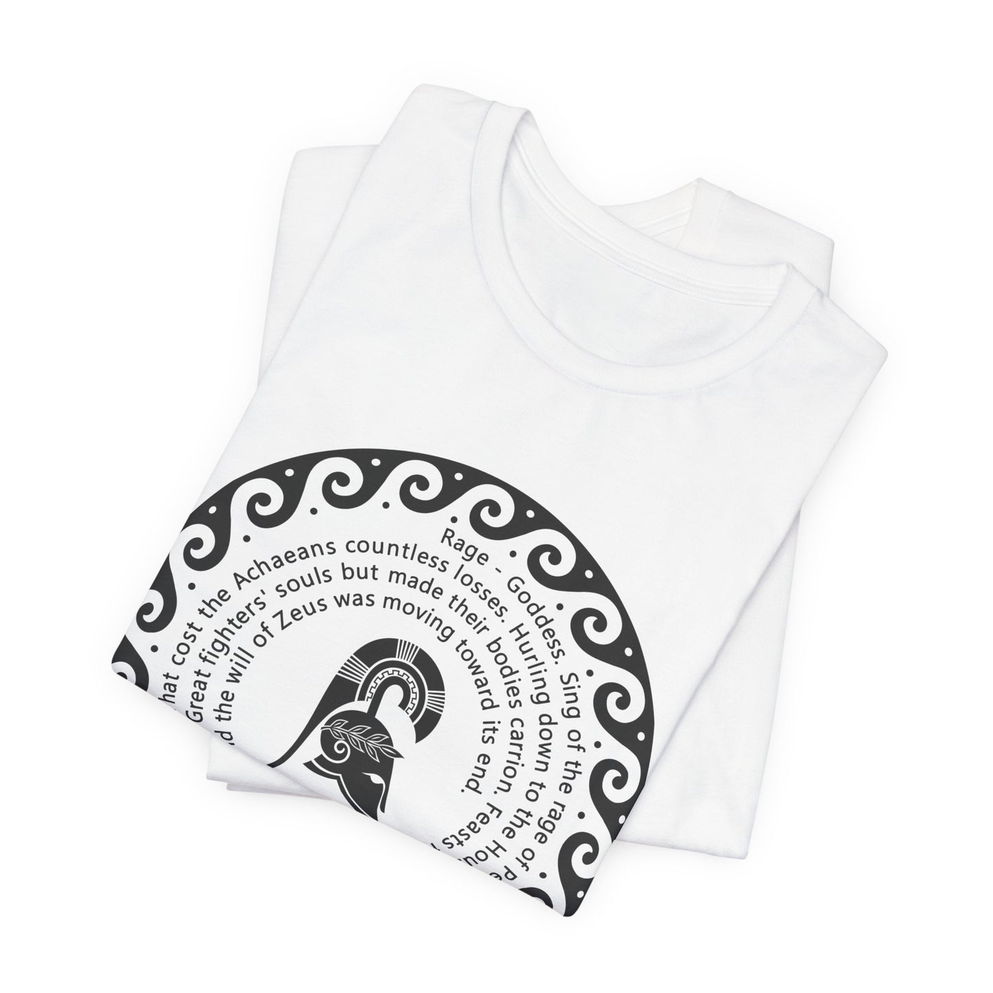 The Iliad Rage of Achilles T-Shirt