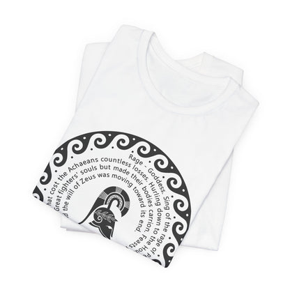 The Iliad Rage of Achilles T-Shirt