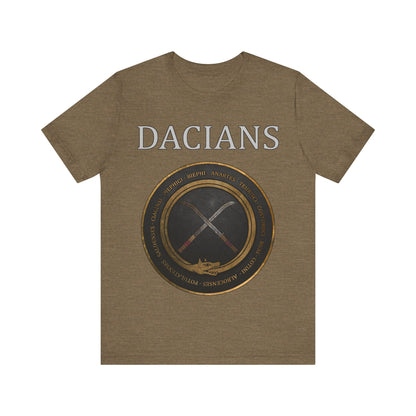 Dacia - Ancient Dacian Tribes - Draco and Falx Symbol T-Shirt