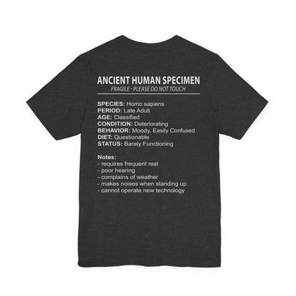 Ancient Human Specimen Double Sided T-Shirt