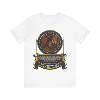Achilles and the Heroes of the Trojan War - Homer's Iliad T-Shirt