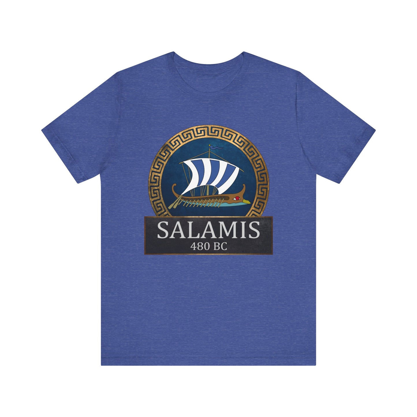 The Battle of Salamis 480 BC - Ancient Greece History T-shirt