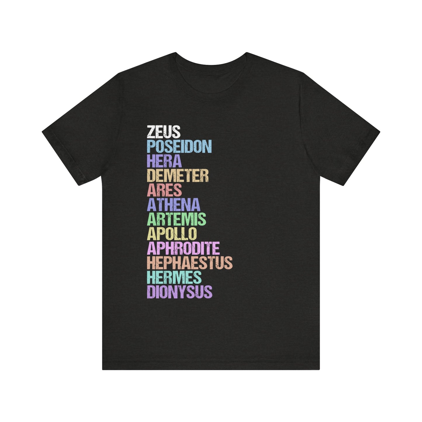The Twelve Olympians - Greek Gods and Goddesses T-Shirt