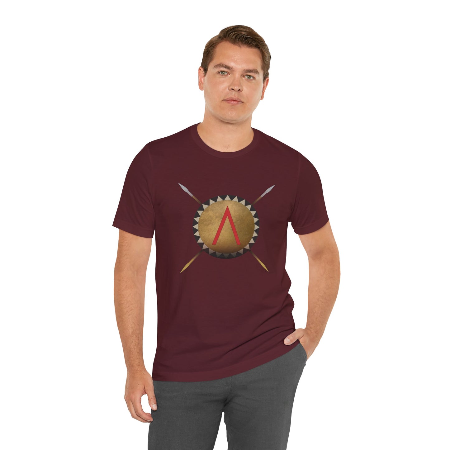 Spartan Hoplite Shield T-Shirt
