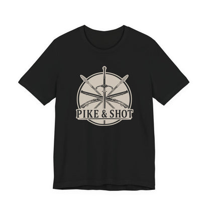 Black / S Pike and Shot T-Shirt