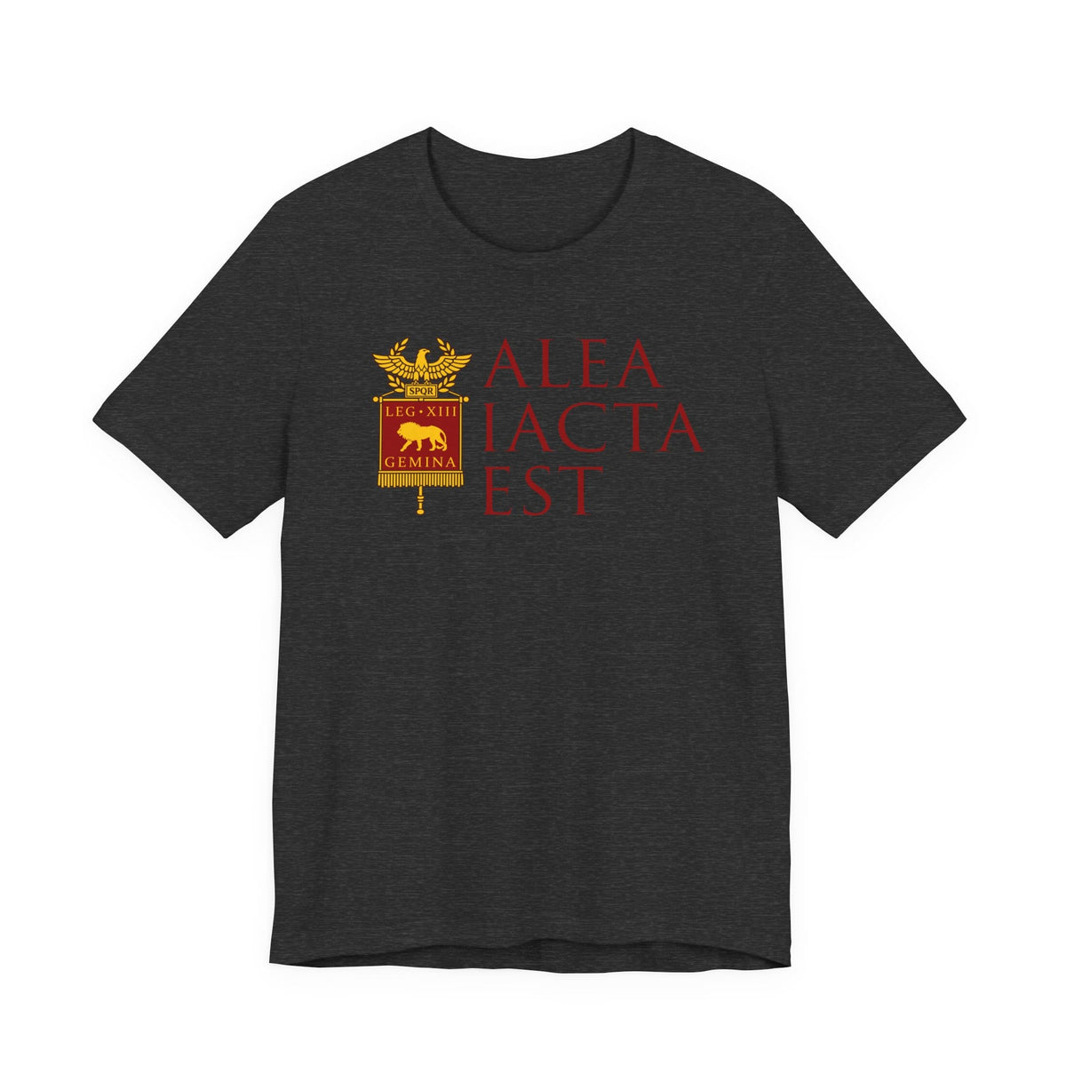 Dark Grey Heather / S Alea Iacta Est T-Shirt