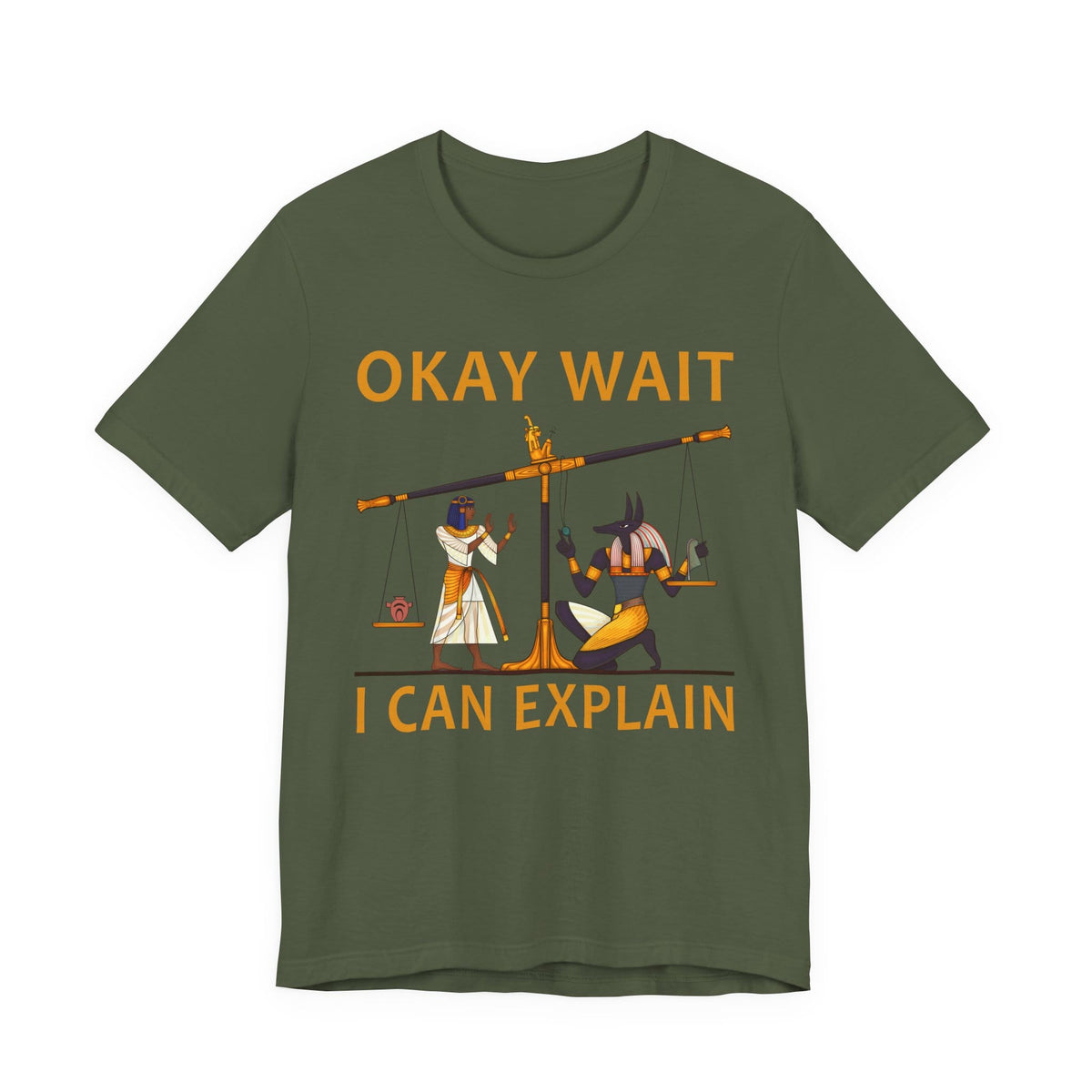 Military Green / S Weighing of the Heart T-Shirt