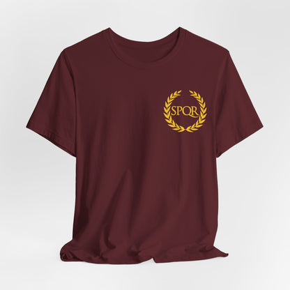 SPQR Roman Empire Double Sided SPQR T-Shirt