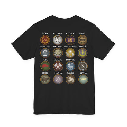 Ancient World 3rd Century BC - Double Sided T-Shirt