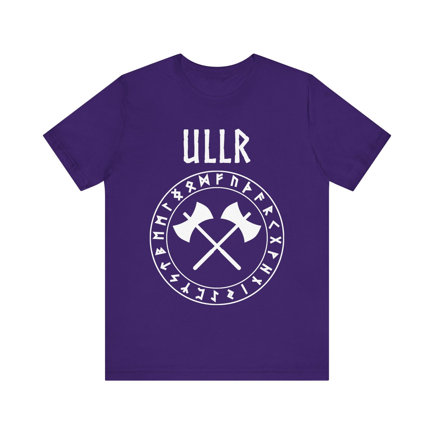 Ullr Norse God with Runes T-shirt