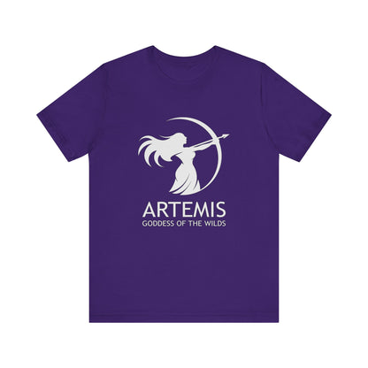Artemis Goddess of the Wilds - Greek Mythology T-Shirt