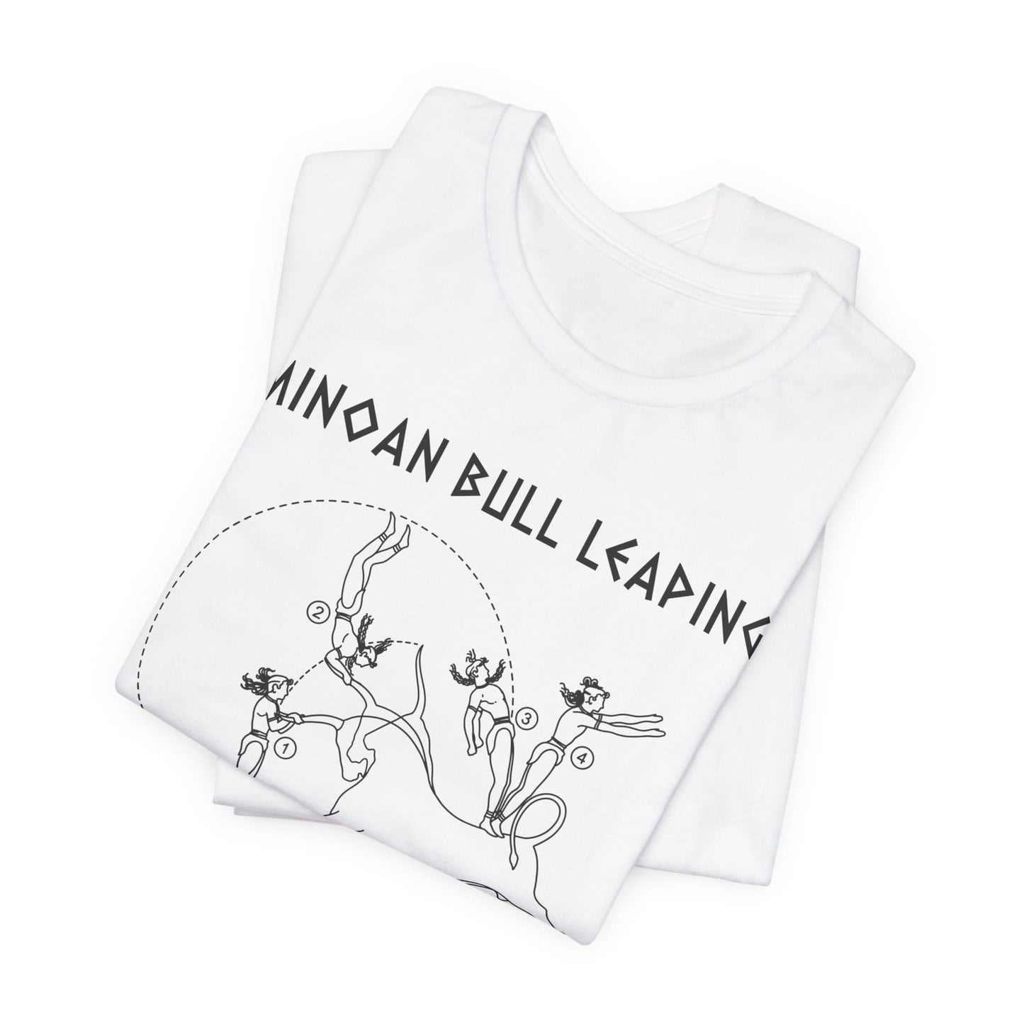 Minoan Bull Leaping 4 Easy Steps T-Shirt
