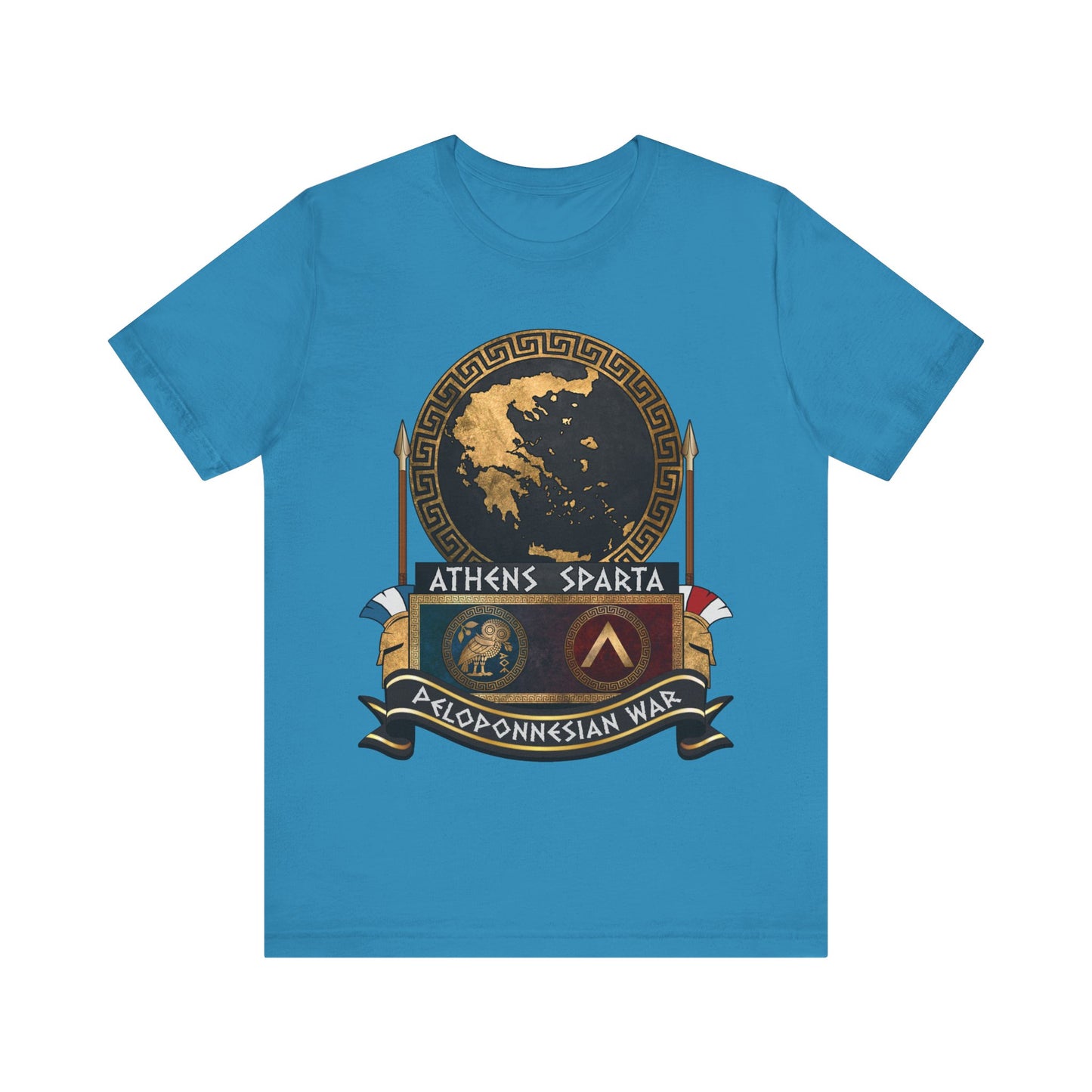 Peloponnesian War Athens vs Sparta T-Shirt