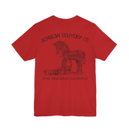 Achaean Delivery Co. Double Sided T-Shirt