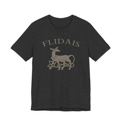 Dark Grey Heather / S Flidais Celtic Goddess T-Shirt
