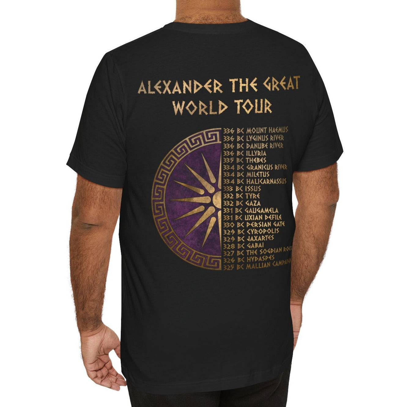 Alexander the Great World Tour v2 T-Shirt
