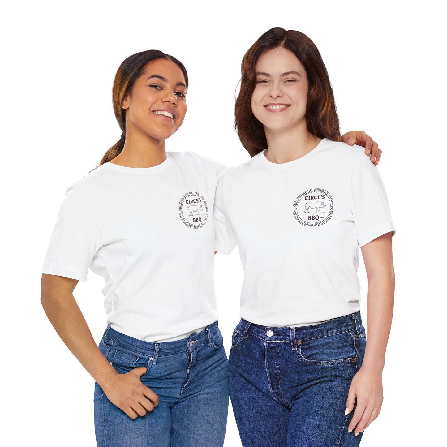 Circe's BBQ - Funny Greek Mythology Double Sided T-Shirt