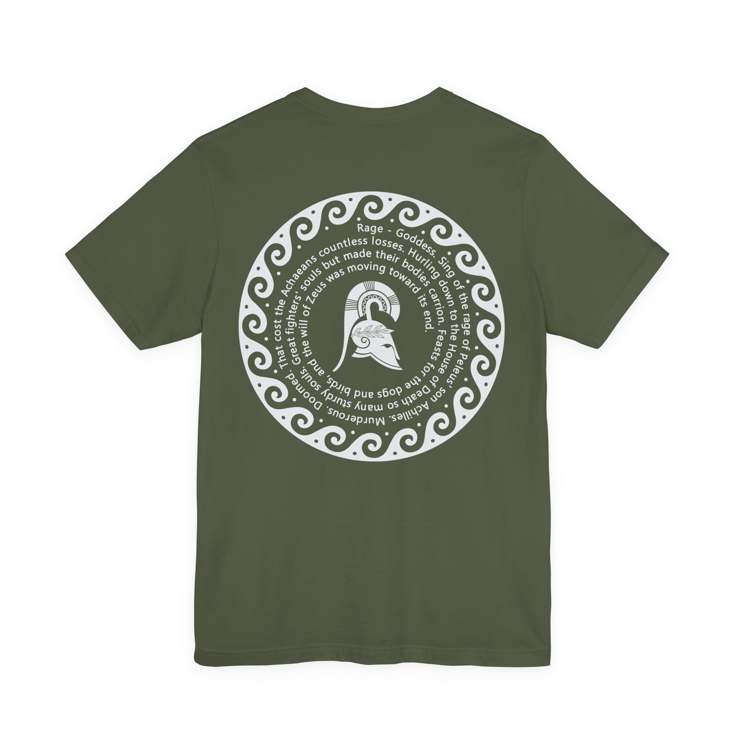 The Iliad - Double Sided T-Shirt