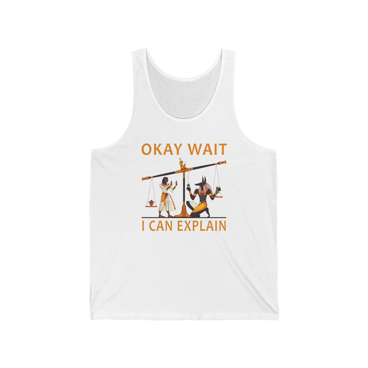 White / XS Weighing of the Heart Tank Top