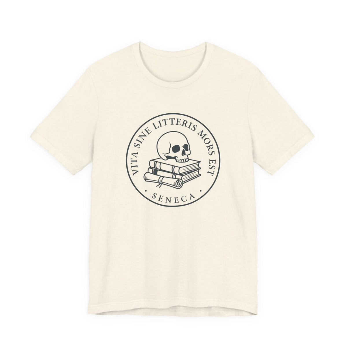 Natural / S Life Without Learning is Death Latin T-Shirt